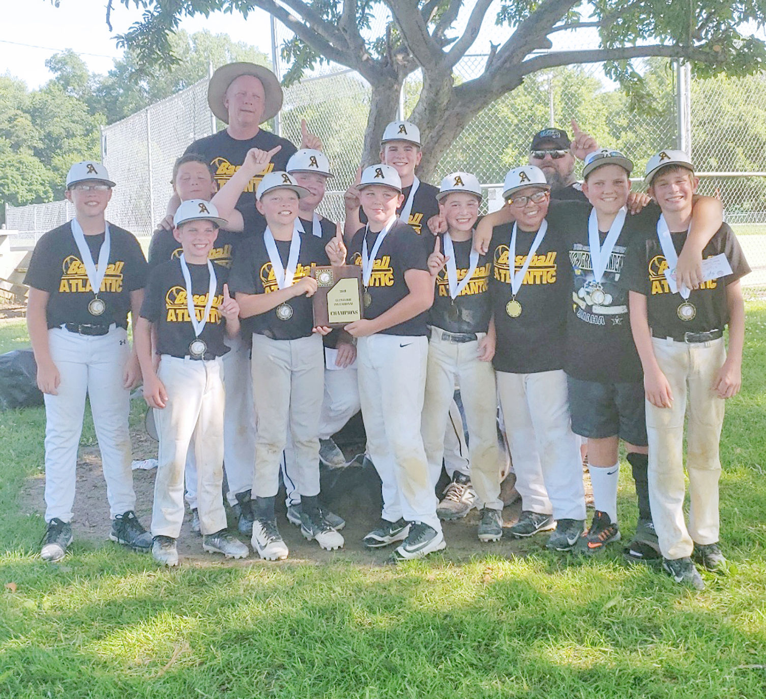 Fifth-grade champions of Little League